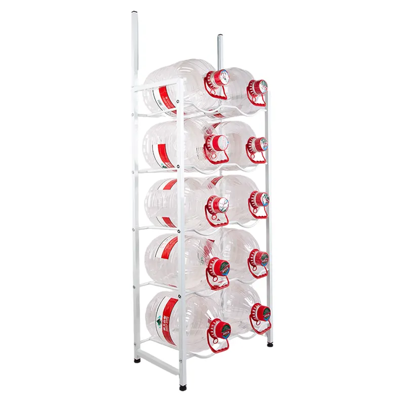 detachable 10 bottle water bottle rack