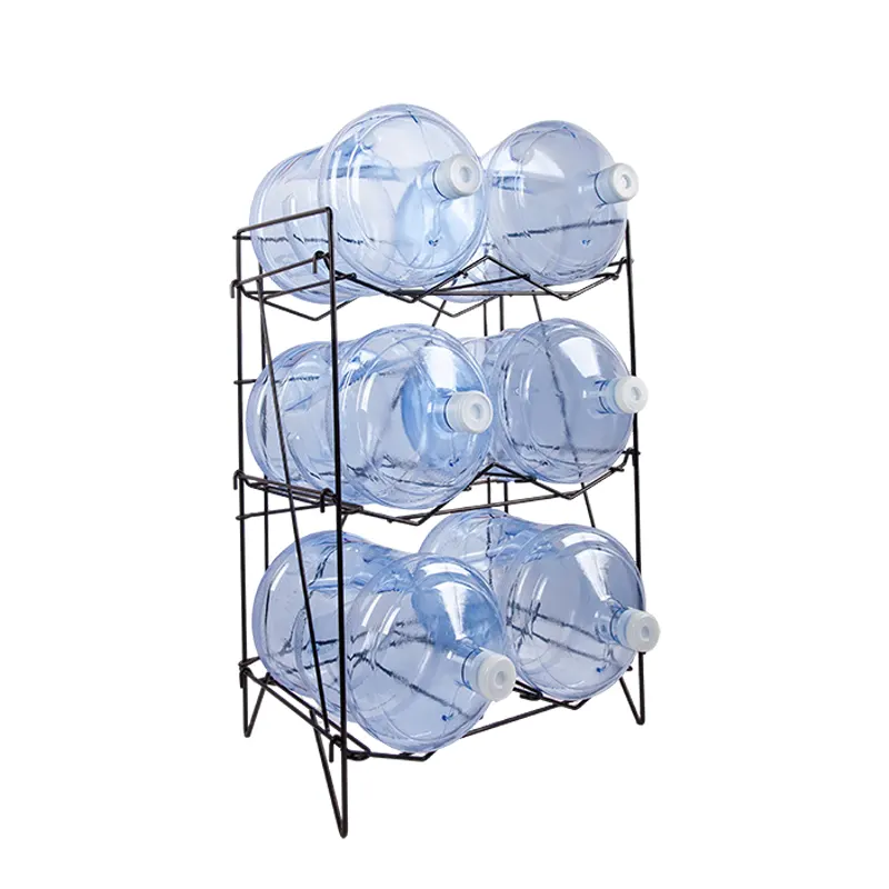 heavy duty 3 tier water bottle rack