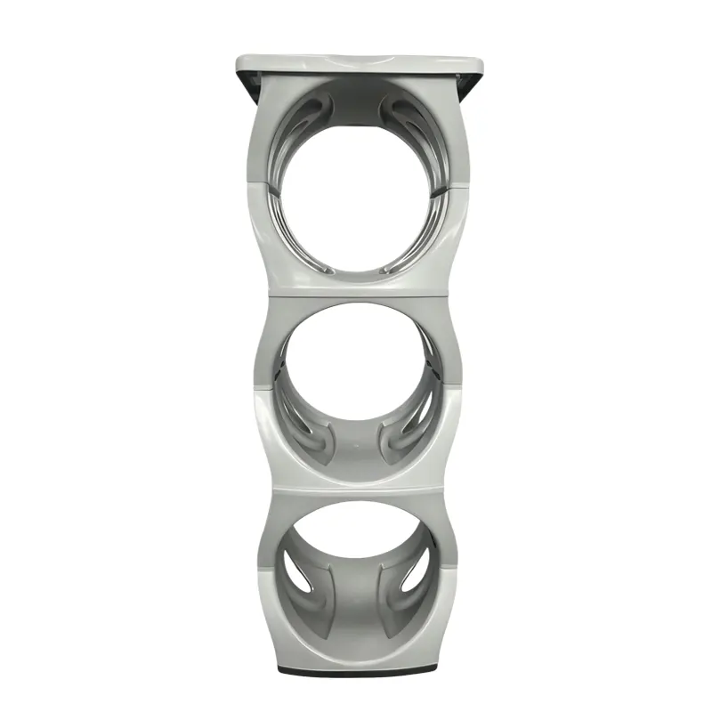 plastic 3 tier water bottle rack